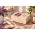Personalizowane pudełko na Dzień Nauczyciela z nadrukiem UV 40x30x13,5 cm - naturalne