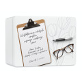 Personalizowane pudełko na Dzień Nauczyciela z nadrukiem UV 40x30x13,5 cm - biała