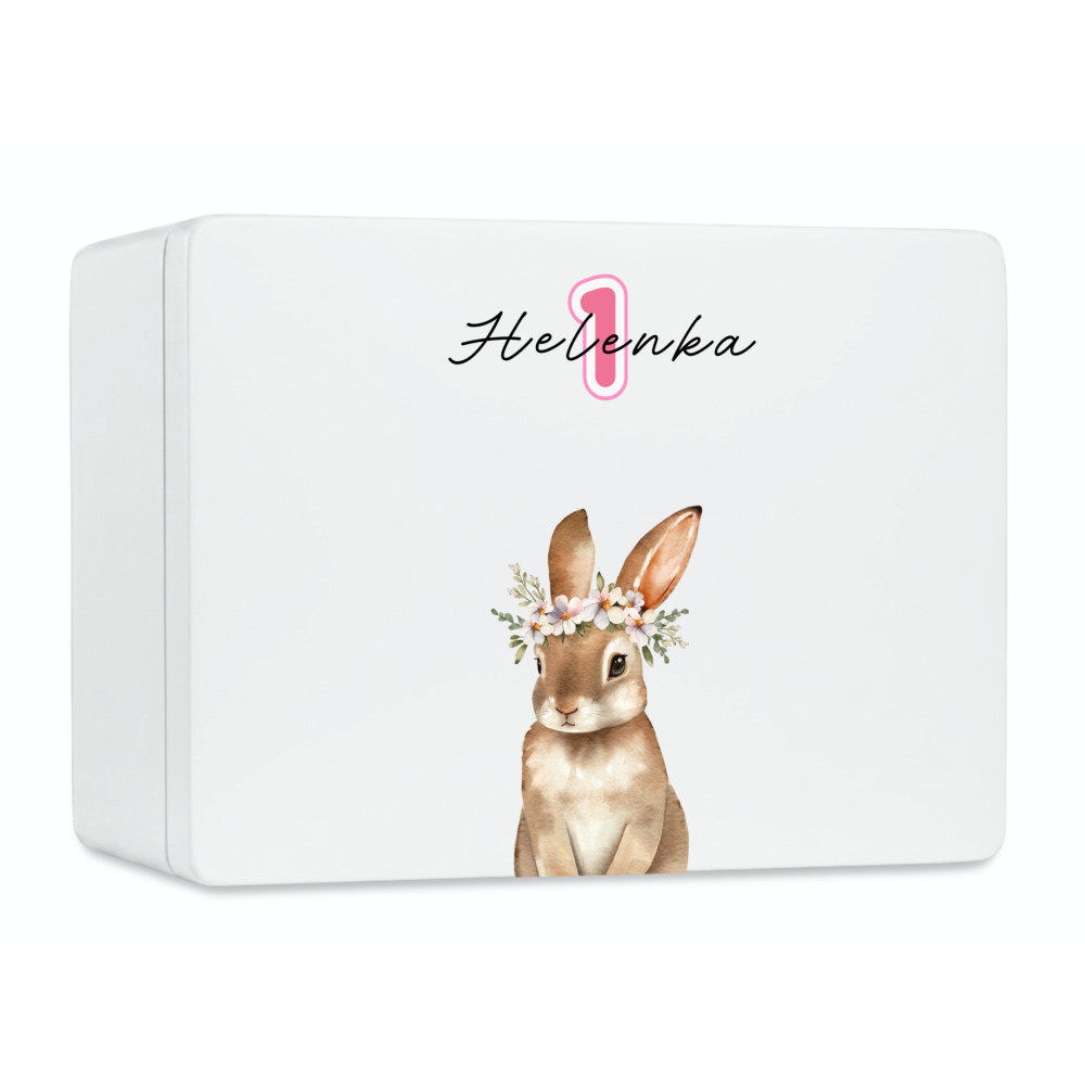 Personalizowana skrzynka dla dziecka na urodziny 20x15x10 cm