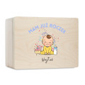 Personalizowana skrzynka dla dziecka na urodziny 30x20x13,5 cm