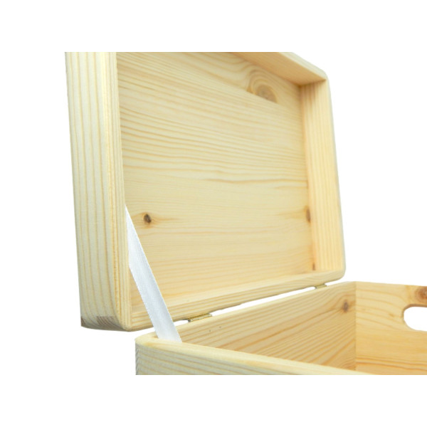 Trio z wybraniami drewniane 39x30x74 cm Natural wood Trio z wybraniami drewniane 39x30x74 cm Natural wood