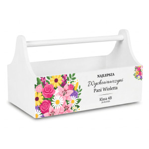 Personalizowana skrzynka na Dzień Nauczyciela z nadrukiem UV