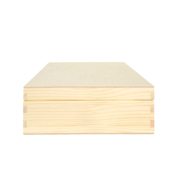 Herbaciarka drewniana 29,5x22,5x8 cm