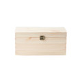 Kuferek drewniany 23x13x12 cm  Natural wood