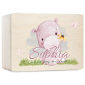 Personalizowane pudełko wspomnień dla dziecka 30x20x13,5 cm bez uchwytów– nadruk UV
