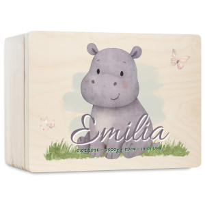 Personalizowane pudełko wspomnień dla dziecka 30x20x13,5 cm bez uchwytów– nadruk UV