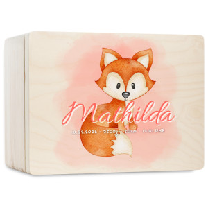 Personalizowane pudełko wspomnień dla dziecka 30x20x13,5 cm bez uchwytów– nadruk UV