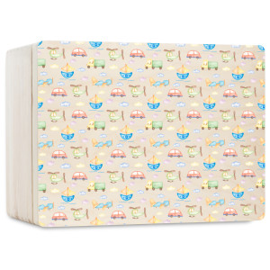 Personalizowane pudełko wspomnień dla dziecka 30x20x13,5 cm bez uchwytów– nadruk UV