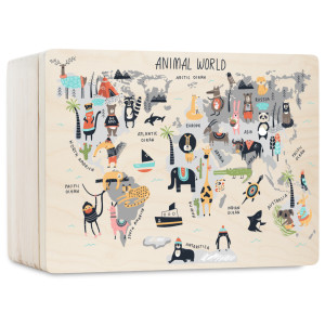 Personalizowane pudełko wspomnień dla dziecka 30x20x13,5 cm bez uchwytów– nadruk UV