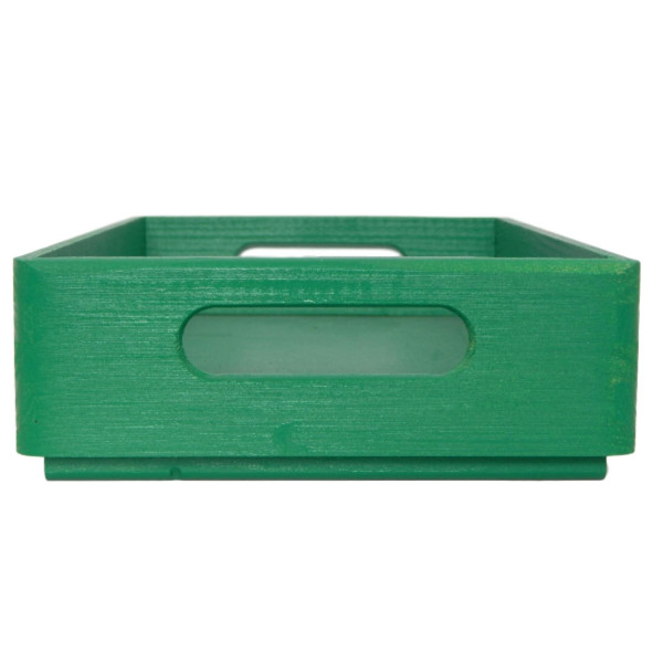 Skrzynka drewniana 30x20x7 cm Mint green