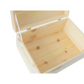 Skrzynka drewniana z deklem 37x28x18cm Signal white
