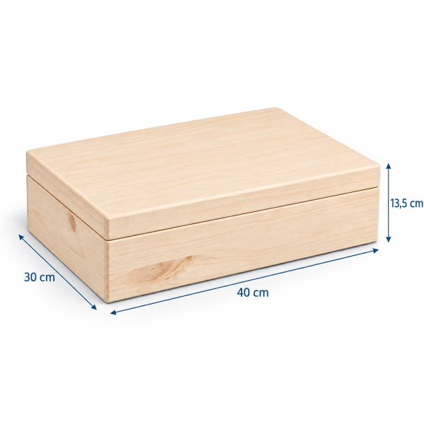 Personalizowane pudełko prezentowe na Bierzmowanie 40x30x13,5 cm