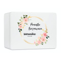 Personalizowane pudełko prezentowe na Bierzmowanie 40x30x13,5 cm białe