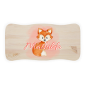 Stołek drewniany dla dziecka z imieniem personalizowany nadruk UV
